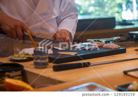 [#日本餐廳] 廚師的手 129193159