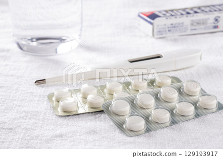 Cold medicine 129193917