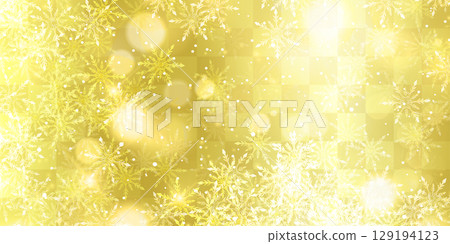 Snow Christmas winter light background 129194123