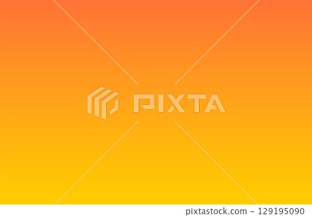 Yellow to orange gradient background 129195090