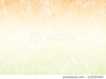 Orange fuzzy washi paper Orange fuzzy washi paper 129195403