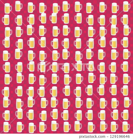 帶有啤酒杯圖案的壁紙 帶有啤酒杯圖案的壁紙 129196646