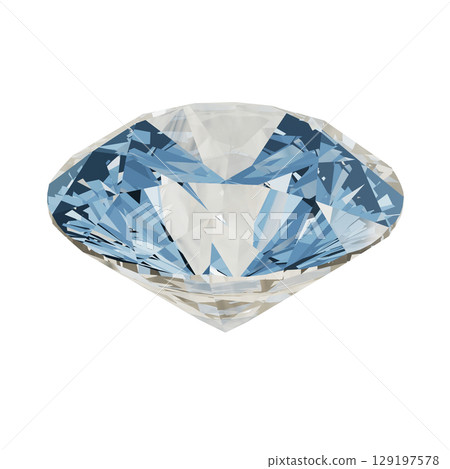 圓形明亮式切割鑽石 2 129197578