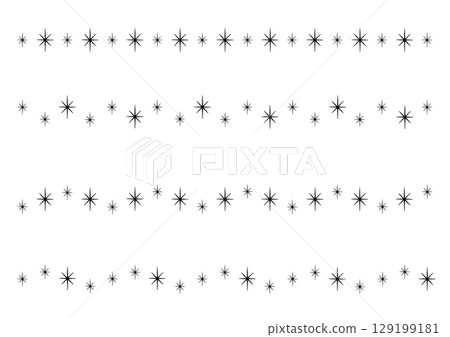 Sparkling line illustration Sparkling line illustration 129199181