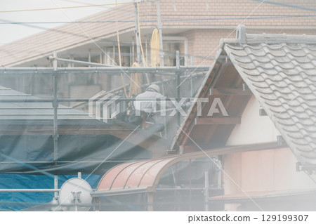 新建屋頂結構 129199307