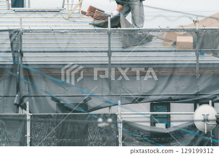 新建屋頂結構 新建屋頂結構 129199312
