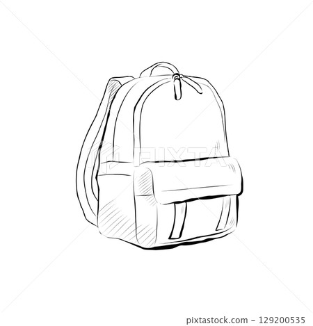 Back to School Pencil Drawing Design Element Vector Back to School Pencil Drawing Design Element Vector 129200535