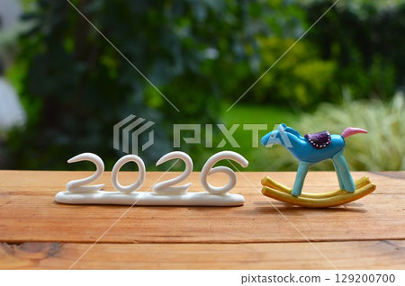 紙黏土搖馬新年材料 129200700