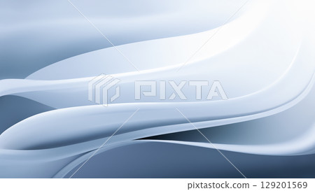 Elegant Abstract Background With Smooth Flowing Lines 129201569