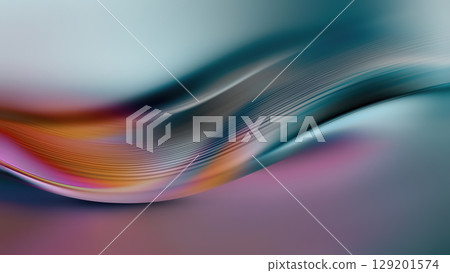 Captivating Abstract Waves in a Vibrant Color Palette Captivating Abstract Waves in a Vibrant Color Palette 129201574