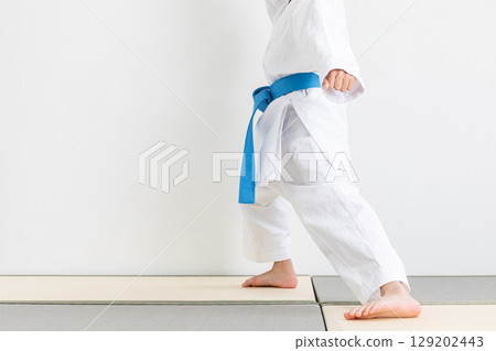 Children doing karate Children doing karate 129202443