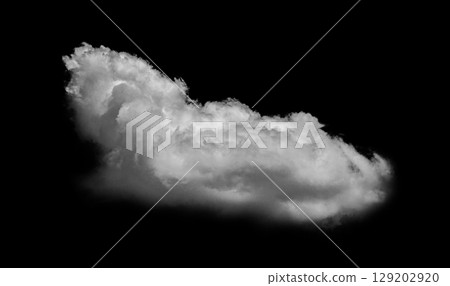 Separate white clouds on a black background are real clouds. White clouds are isolated on a black background. White fluffy cumulus cloud isolated on a black background Separate white clouds on a black background are real clouds. White clouds are isolated on a black background. White fluffy cumulus cloud isolated on a black background 129202920