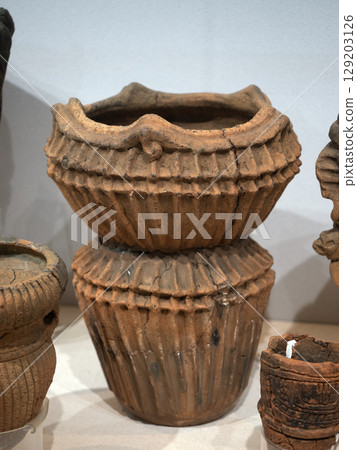 繩紋陶器 129203126