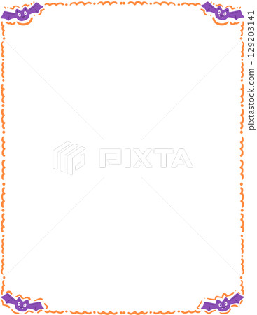 halloween frame halloween frame 129203141