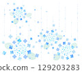 Hydrangea background illustration 129203283