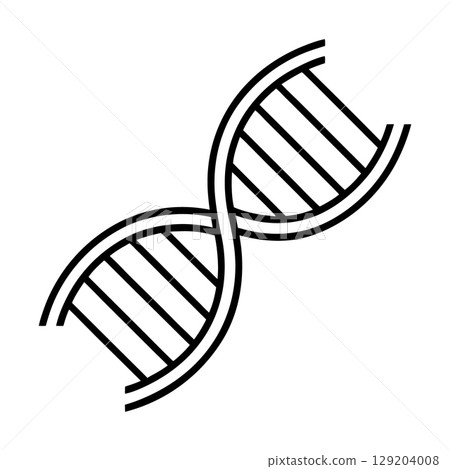 DNA icon. Life gene model bio - Stock Illustration [129204008] - PIXTA