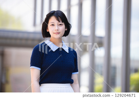 young woman young woman 129204671