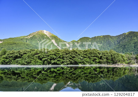 The great outdoors of Kamikochi in Matsumoto City, Nagano Prefecture 129204817