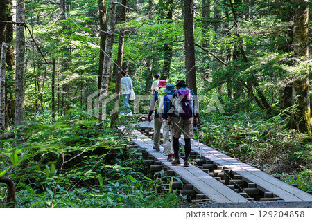 長野縣松本市上高地的戶外美景 129204858