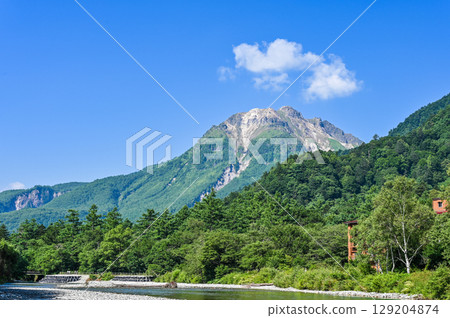 The great outdoors of Kamikochi in Matsumoto City, Nagano Prefecture 129204874