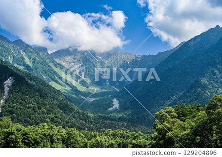 The great outdoors of Kamikochi in Matsumoto City, Nagano Prefecture The great outdoors of Kamikochi in Matsumoto City, Nagano Prefecture 129204896