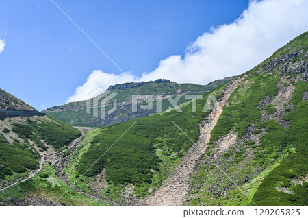 Mount Norikura in the Northern Alps of Japan 129205825