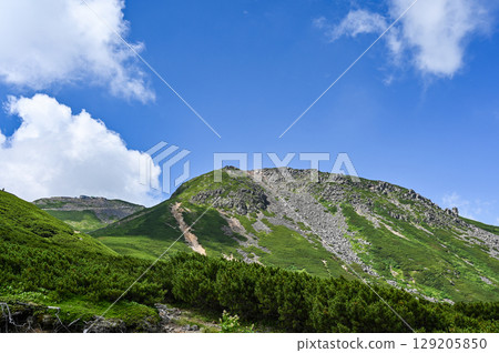 Mount Norikura in the Northern Alps of Japan 129205850