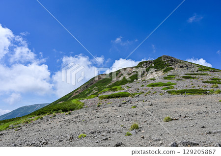 Mount Norikura in the Northern Alps of Japan Mount Norikura in the Northern Alps of Japan 129205867