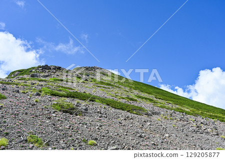 Mount Norikura in the Northern Alps of Japan Mount Norikura in the Northern Alps of Japan 129205877