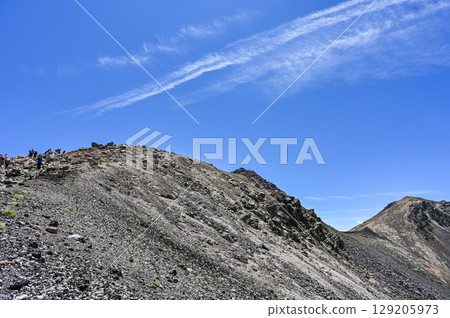 Mount Norikura in Japan's Northern Alps 129205973