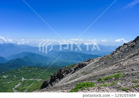 Mount Norikura in Japan's Northern Alps 129205984