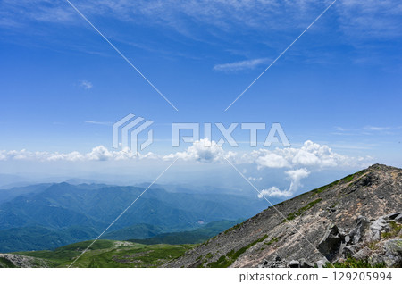 Mount Norikura in Japan's Northern Alps 129205994