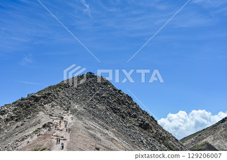 Mount Norikura in Japan's Northern Alps Mount Norikura in Japan's Northern Alps 129206007