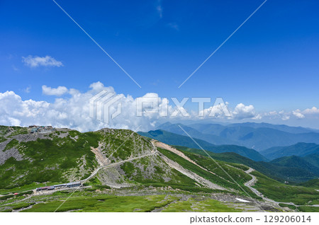 Mount Norikura in Japan's Northern Alps 129206014