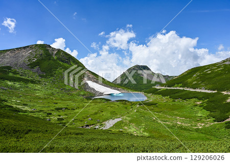 日本北阿爾卑斯山的乘鞍山 日本北阿爾卑斯山的乘鞍山 129206026
