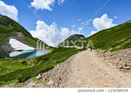日本北阿爾卑斯山的乘鞍山 129206034