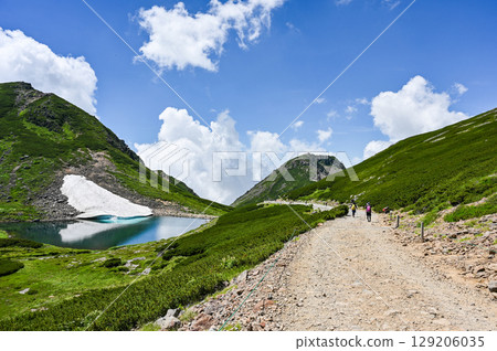 Mount Norikura in Japan's Northern Alps 129206035
