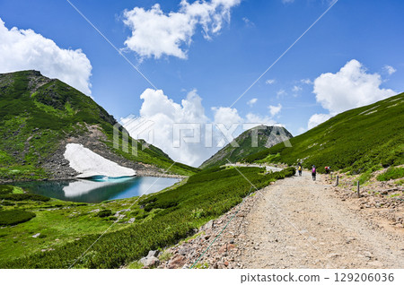 Mount Norikura in Japan's Northern Alps 129206036