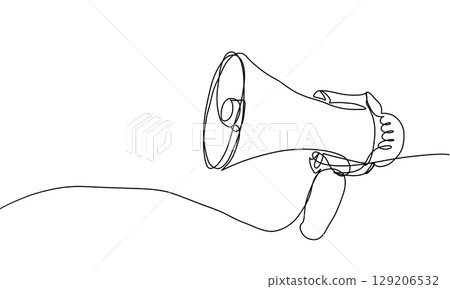Megaphone 129206532