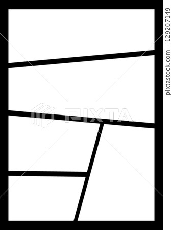 Manga panel layout used in flashback scenes 129207149