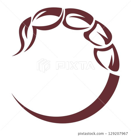 Scorpion logo icon design Scorpion logo icon design 129207967