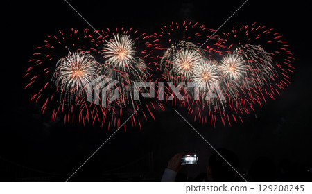 Fireworks Busan Korea Fireworks Festival Korea Fireworks Busan Korea Fireworks Festival Korea 129208245
