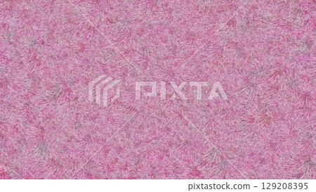Rough pink washi paper texture 129208395