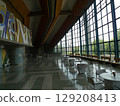 The interior of Gunma Music Center is even more artistic than its exterior. 129208413