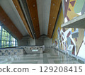 The interior of Gunma Music Center is even more artistic than its exterior. 129208415