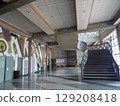 The interior of Gunma Music Center is even more artistic than its exterior. 129208418