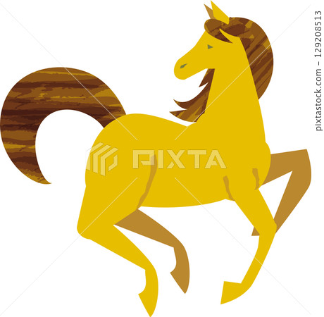 Running horses 129208513