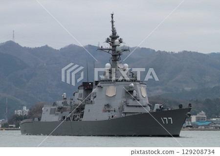 Escort warship Asago 129208734