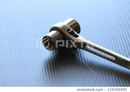 Double-ended ratchet wrench - Ratchet wrench for scaffolders Double-ended ratchet wrench - Ratchet wrench for scaffolders 129208995