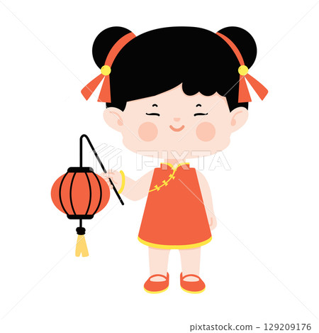 Happy Mid-Autumn Festival with a Little One Happy Mid-Autumn Festival with a Little One 129209176